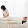 UISEBRT Table de massage professionnelle pliante en beige - Voir les images du produit 9