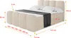 ALTDECOR Boxspringbett mit Fußteil - NINA-Z - 200x200  Produktbild-Vorschau 4