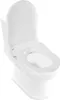 D-Form WC Sitz Nicht elektrisch Toilettensitz mit Produktbild-Vorschau 3