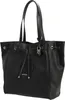 Elegante Damenhandtasche in Schwarz mit Kontrastdetails und Produktbild-Vorschau 8