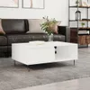 vidaXL Couchtisch Weiß 90x60x35 cm Holzwerkstoff Produktbild-Vorschau 2