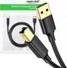 Ugreen 10351, 3 m, USB A, USB B, USB 2.0, Čierna Náhľad obrázku produktu 10