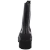 A single black boot shown from the back. Voir les images du produit