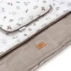 Musselin Kinderwagen Set – Simply Nature & Latte Velvet Produktbild-Vorschau 4