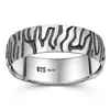 MATERIA by Matthias Wagner Damen Ring Zebra 925 Sterling Produktbild-Vorschau 3