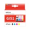 INKFIND GI51 GI41 Tintenpatrone für CanonGI51 CanonGI-51 Produktbild-Vorschau 1