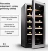 Klarstein Smart vinotéka, 1zónová vinotéka s prosklenými Náhled obrázku produktu 2