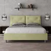 ITYHOME - Gepolstertes Bett mit Bettkasten 160x210 mit Produktbild-Vorschau 2
