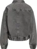Jack & Jones Ziggy Washed Jjxx Bomberjacke Grau M Damen Produktbild-Vorschau 2