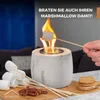 Homezie Tischkamin - Für Innen & Außen - Runder Marmor -  Produktbild-Vorschau 7