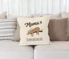 Kissen-Bezug Spruch Opa's Oma's Mama's Papa's Schnarchecke Produktbild-Vorschau 3