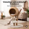 Fudajo tiragraffi di design con cesto per gatti alto 83 cm, Anteprima dell’immagine prodotto 16