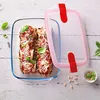 Recipiente para hornear de vidrio Pyrex con tapa, 1,1 Vista previa de la imagen del producto 2