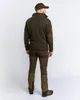 Pinewood 9648 Hurricane Strickpullover dunkelgrün melange Produktbild-Vorschau 3