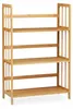 Étagère sur pied Relaxdays en bambou et bois, 3 tablettes, Voir les images du produit 9