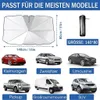 Auto Sonnenschutz Frontscheibe, 360°Drehbar, Sonnenschutz Produktbild-Vorschau 9