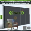 Faziango Seitenmarkise 300 x 180 cm Ausziehbar Windschutz, Produktbild-Vorschau 2