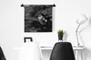 MuchoWow® Wandteppich Wandbehang Kolibri zwischen rosa Produktbild-Vorschau 3