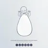 Julius Zöllner Babyschlafsack Musselin lime 68/74 Produktbild-Vorschau 3