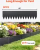 SucceBuy Bordure de pelouse, lot de 6, 1016 x 254 mm, Voir les images du produit 4