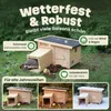 Igelhaus Igelhütte Holz zooprinz Hugo | mit Labyrinth Produktbild-Vorschau 4