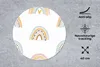 MuchoWow® Mauspad Mousepad Mädchen - Design - Regenbogen - Produktbild-Vorschau 2