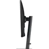 Side view of a black computer monitor on a stand. Produktbild-Vorschau