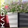 KADAX Blumenkasten mit Untersatz und Balkonkastenhalterung Produktbild-Vorschau 5