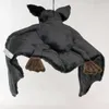 Fledermaus Kuscheltier Flughund dunkelgrau XXL Plüschtier Produktbild-Vorschau 4