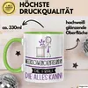 Meerschweinchenfreundin Geschenk Tasse Becher Die Frau Die Produktbild-Vorschau 3