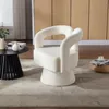 OKWISH Fauteuil pivotant 360°, fauteuil lounge de détente Voir les images du produit 1