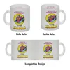 Glas Tasse Comic mit Spruch - Wer braucht schon Produktbild-Vorschau 4