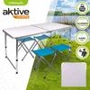 Active Table Avec Tabouret 120x60x70 Cm Blanc Blanc One Voir les images du produit 2