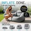 Lumaland, juego de sillón y reposapiés hinchables Vista previa de la imagen del producto 3