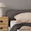 Polsterbett LAVORO Einzelbett 140x200, grau - Bett mit Produktbild-Vorschau 3
