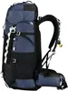 CarryQuest® - Wandelrugzak 60L, nylon, met blauwe regenhoes Productafbeelding-voorbeeld 2