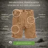 Pantaloni corti in pelle tradizionali da uomo PAULGOS - HK1 Anteprima dell’immagine prodotto 7