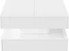UnboxG Tavolino da salotto 78×78×43 cm Bianco, lucido Anteprima dell’immagine prodotto 16