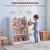 KOMFOTTEU Kinder Bücherregal, Montessori Kinderregal aus Produktbild-Vorschau 3