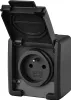 Elektro-Plast | Presa IP55 - Ermetica - Antracite - Anteprima dell’immagine prodotto 3