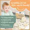 AMARI ® Meilensteinkarten Baby aus Holz - 42 Meilensteine Produktbild-Vorschau 3