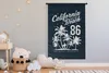 MuchoWow® Wandteppich Wandbehang Strand - Palme - Retro Produktbild-Vorschau 4