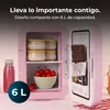 Cecotec Bolero MiniCooling 6L Bahamas, 6 l, SN-N, Różowy Podgląd zdjęcia produktu 2