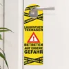Warnung Launischer Teenager Türhänger 3er Set mit Produktbild-Vorschau 5