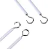 Vorhangdraht Weiß Set,  3 Meter Gardinendraht/4 Paar Haken Produktbild-Vorschau 4