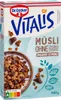 A box of Oetker Vitalis Muesli with chocolate. Anteprima dell’immagine prodotto