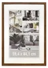 Posterrahmen 59,4 x 84 cm Din A1, Holzdekor Eiche dunkel Produktbild-Vorschau 1