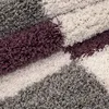 Carpetsale24 Teppich Hochflor Shaggy Kariert Design Teppich Produktbild-Vorschau 6