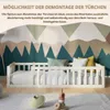 Crazy Pine Kinderbett 140x180 cm – Weiß  - Montessori Produktbild-Vorschau 5