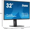 iiyama ProLite XB3270QSU-B1, LED-Monitor, (WQHD, IPS, HDMI, Produktbild-Vorschau 16